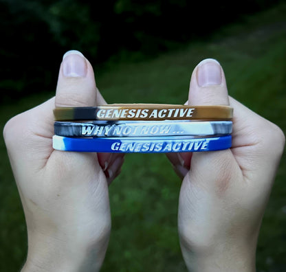 Why Not Now Wristband Pack