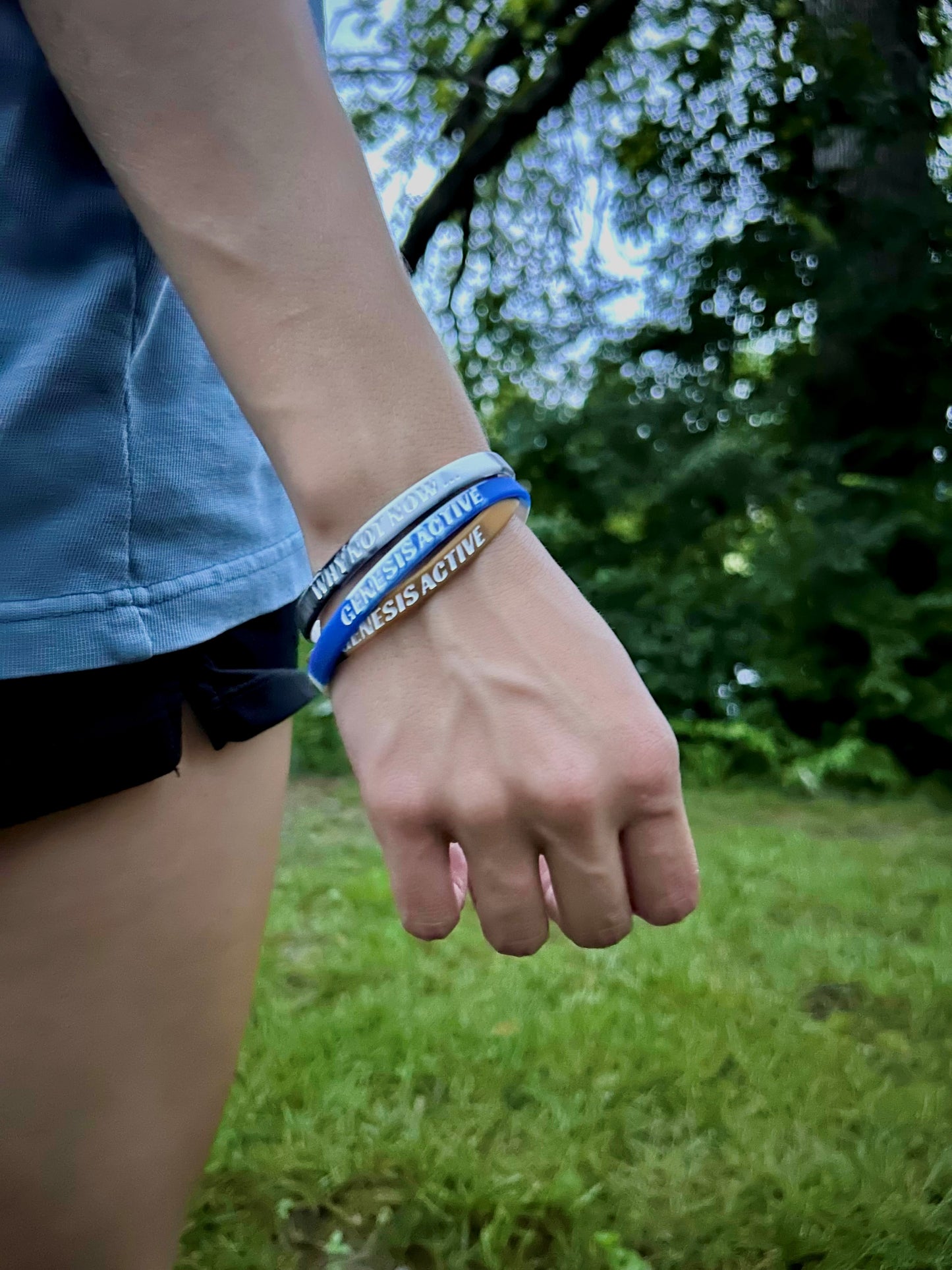 Why Not Now Wristband Pack